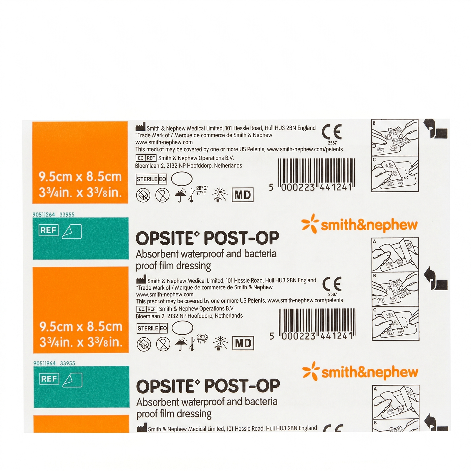 OPSITE POST-OP Apósito Postoperatorio Smith & Nephew - Imagen 2