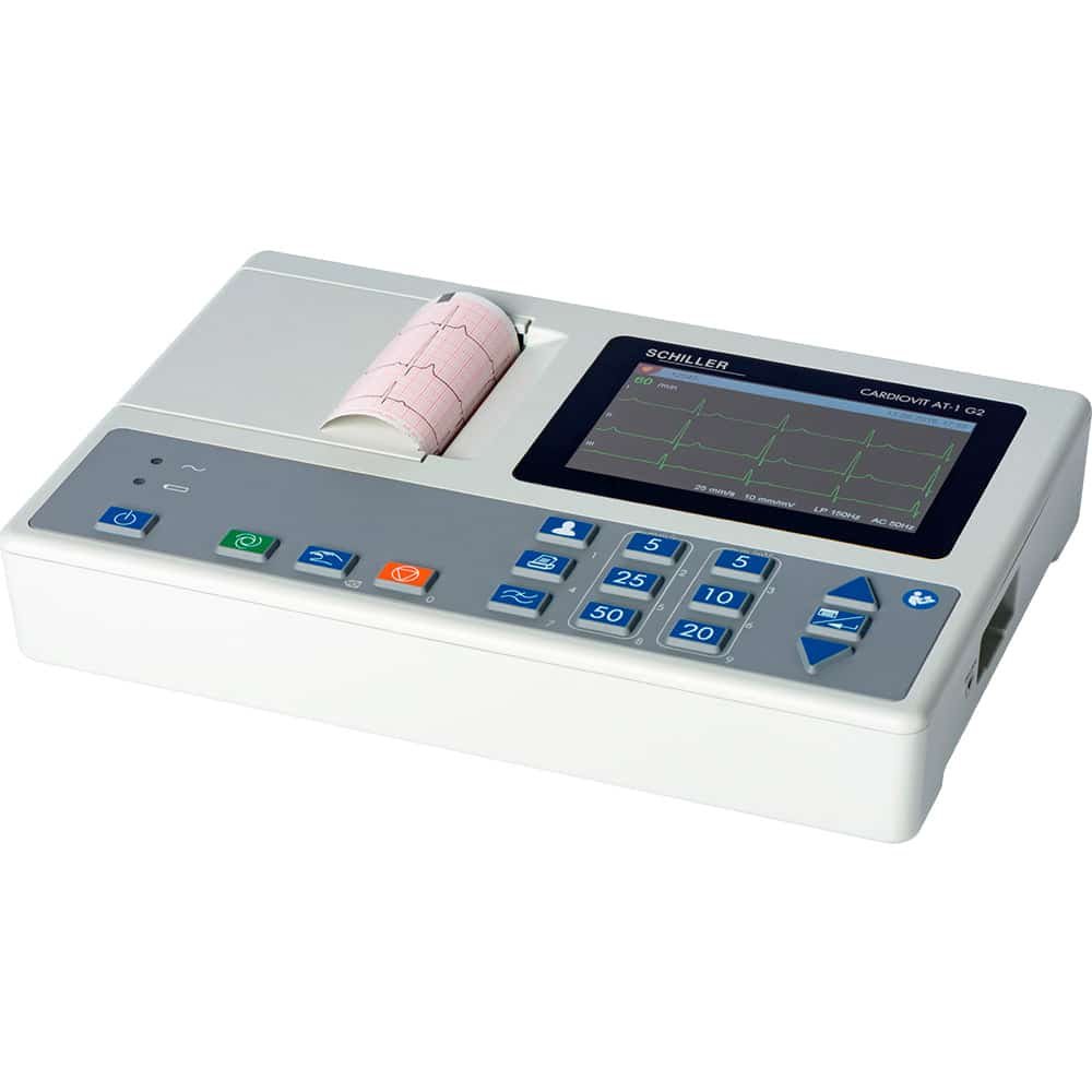 Electrocardiógrafo de 3 Canales SCHILLER AT-1 G2 - Imagen 1