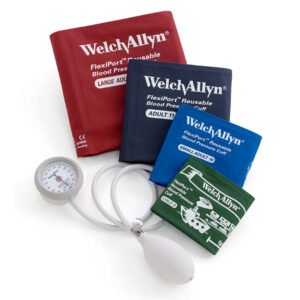 Esfigmomanómetro Aneroide DuraShock MultiCuff con 4 Brazaletes 12, 11, 10 y 9 WELCH ALLYN