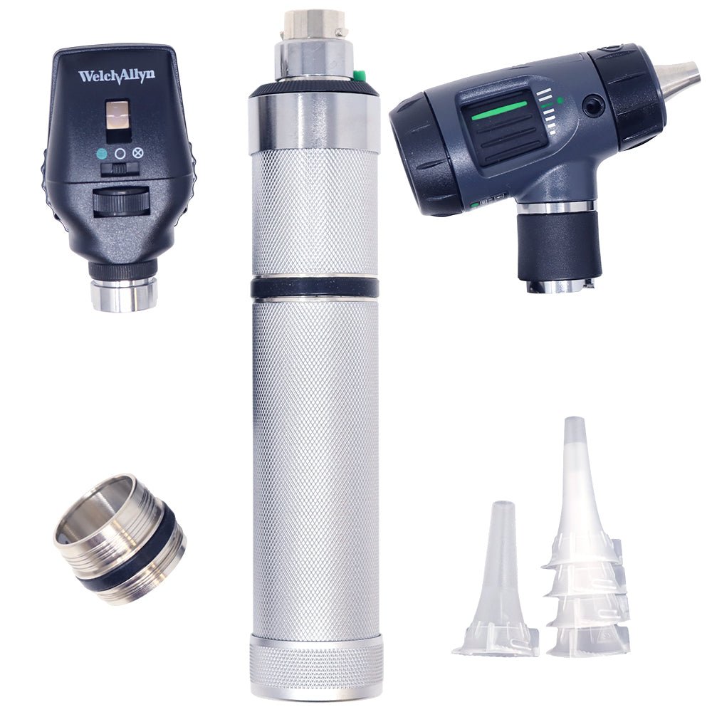 Estuche de Diagnóstico Recargable Halógeno 3.5 V con Otoscopio MacroView y Mango 71000-C WELCH ALLYN - Imagen 1