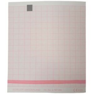Papel para ECG SCHILLER AT-1 G2 70 × 80 mm Tipo Z