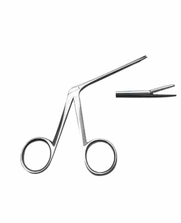Pinza Caimán Hartman para Cuerpo Extraño 9 cm HERGOM - Imagen 1