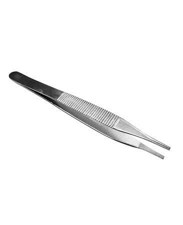 Pinza de Disección Adson sin Dientes 12 cm HERGOM - Imagen 1