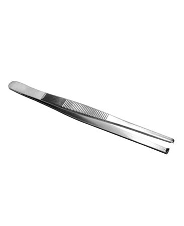Pinza de Disección con Dientes 14 cm HERGOM - Imagen 1