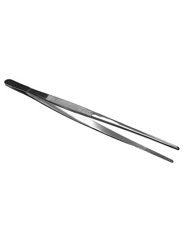 Pinza de Disección sin Dientes 25 cm HERGOM - Imagen 1