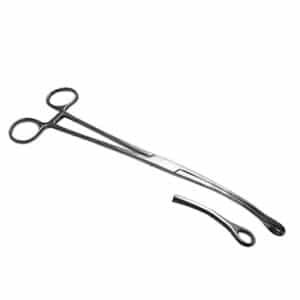 Pinza Forester Anillo Grande Curva 24 cm HERGOM